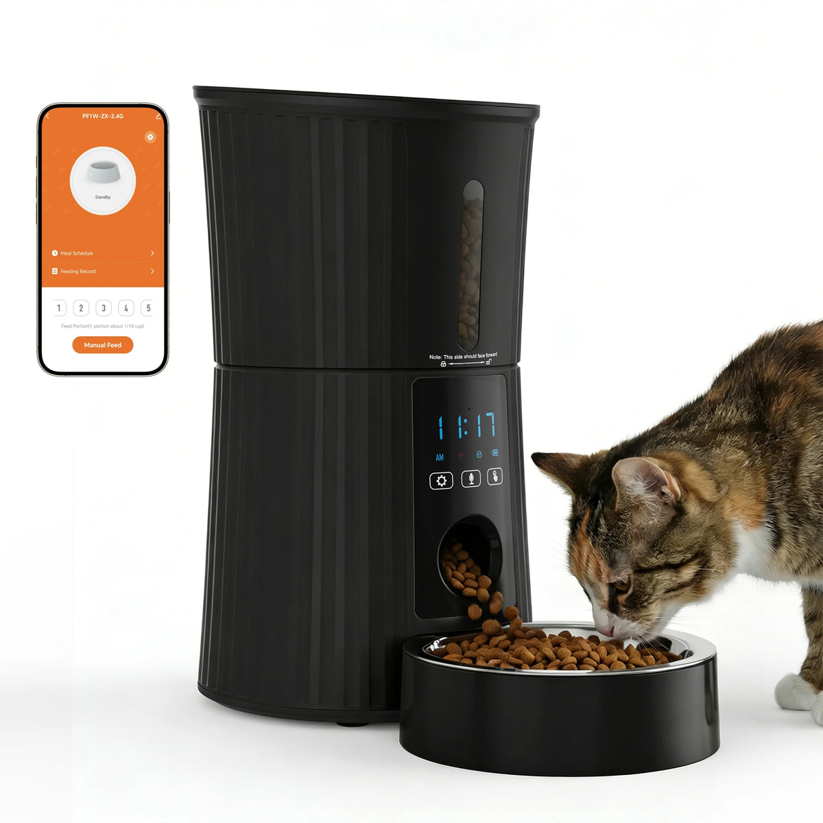 JHK WiFi Automatic Cat Feeder With App Control