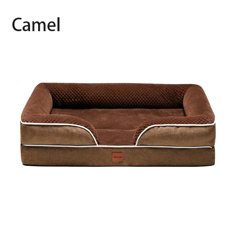 Washable Waterproof Memory Foam Orthopedic Dog Bed