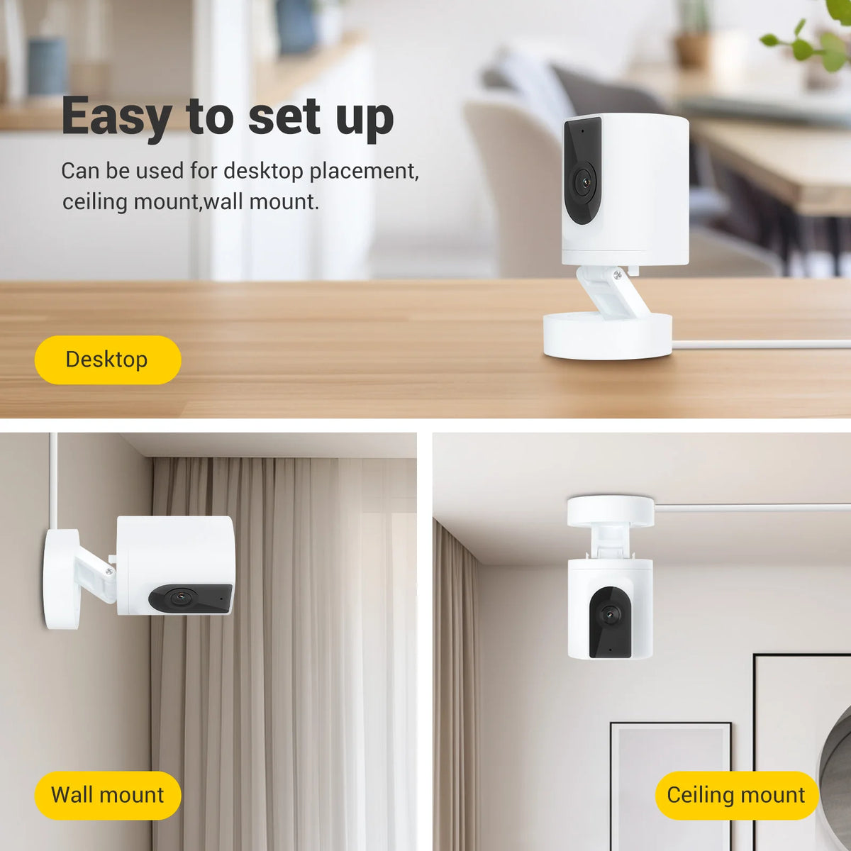 BoyKeep Indoor Baby Camera 1080P WiFi 2 Way Audio