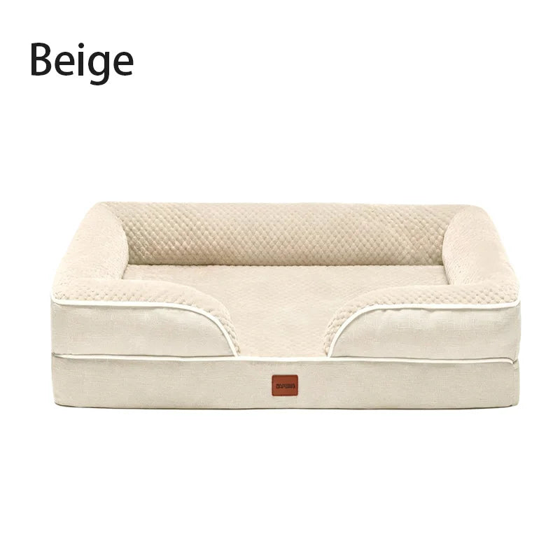 Washable Waterproof Memory Foam Orthopedic Dog Bed