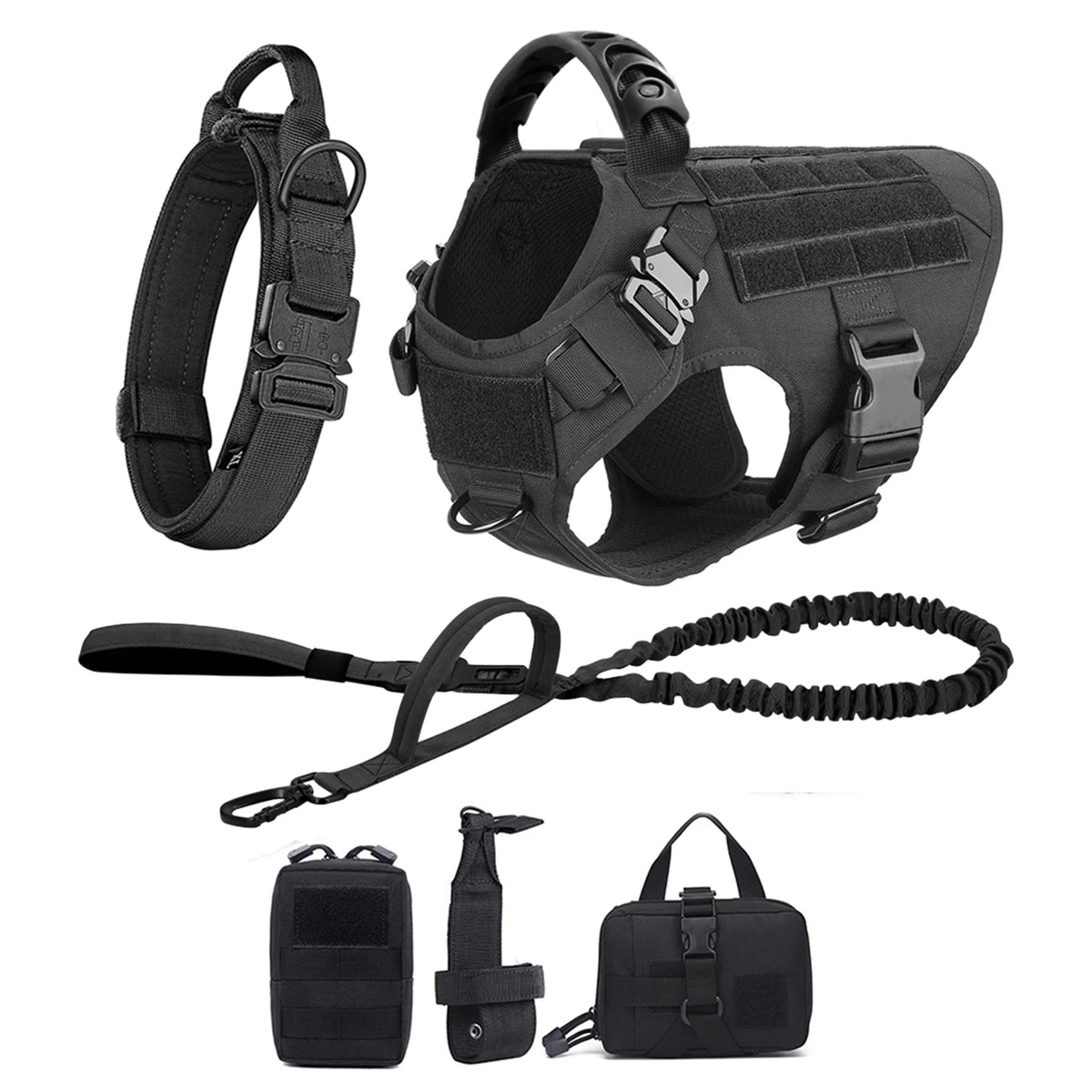 Nylon Dog Harness And Leash Set For Dogs