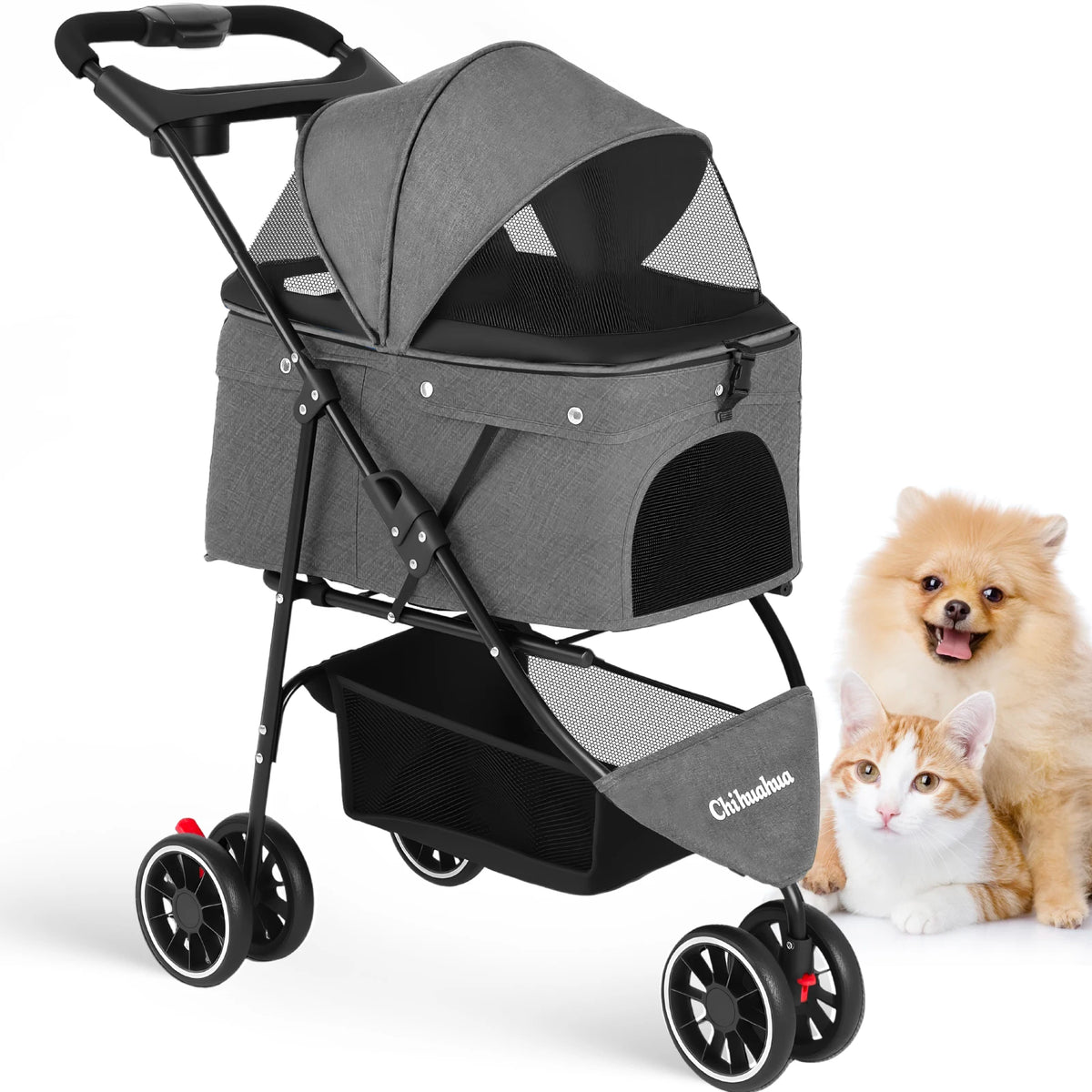 Chihuahua Pet Stroller For Small Dogs And Cats