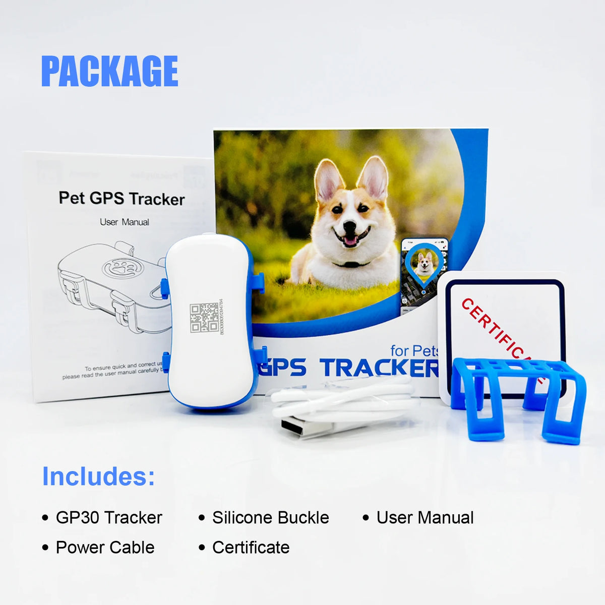 WANWAYTECH GPS Pet Tracker For Dogs And Cats