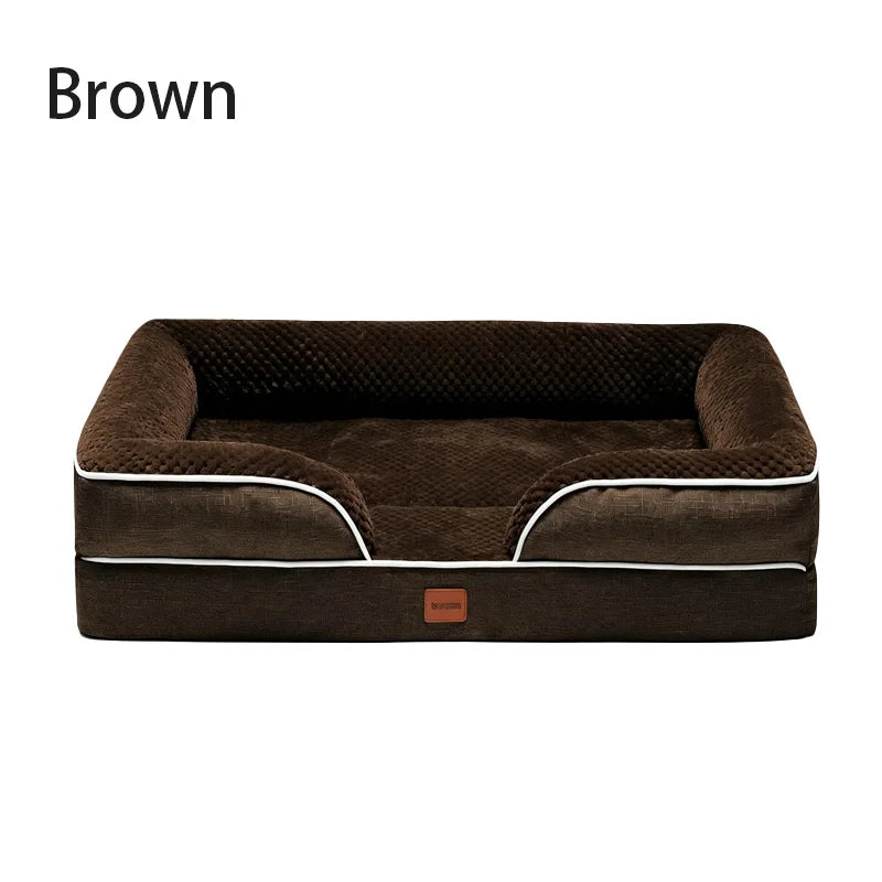 Washable Waterproof Memory Foam Orthopedic Dog Bed