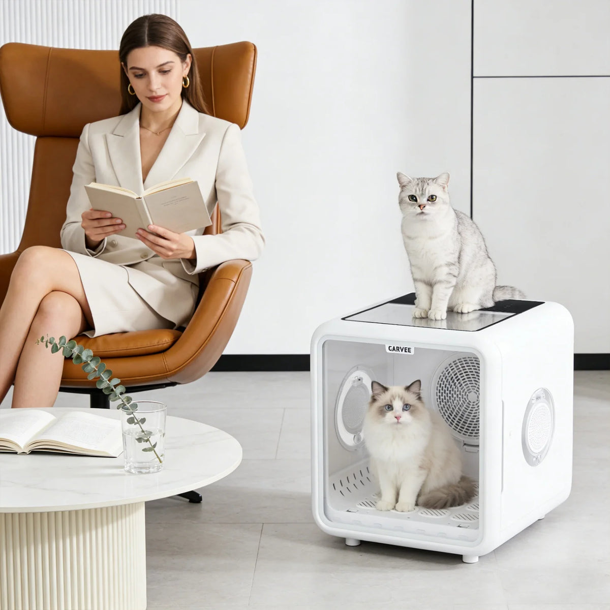 HiMISS Automatic Pet Drying Box With Smart Control