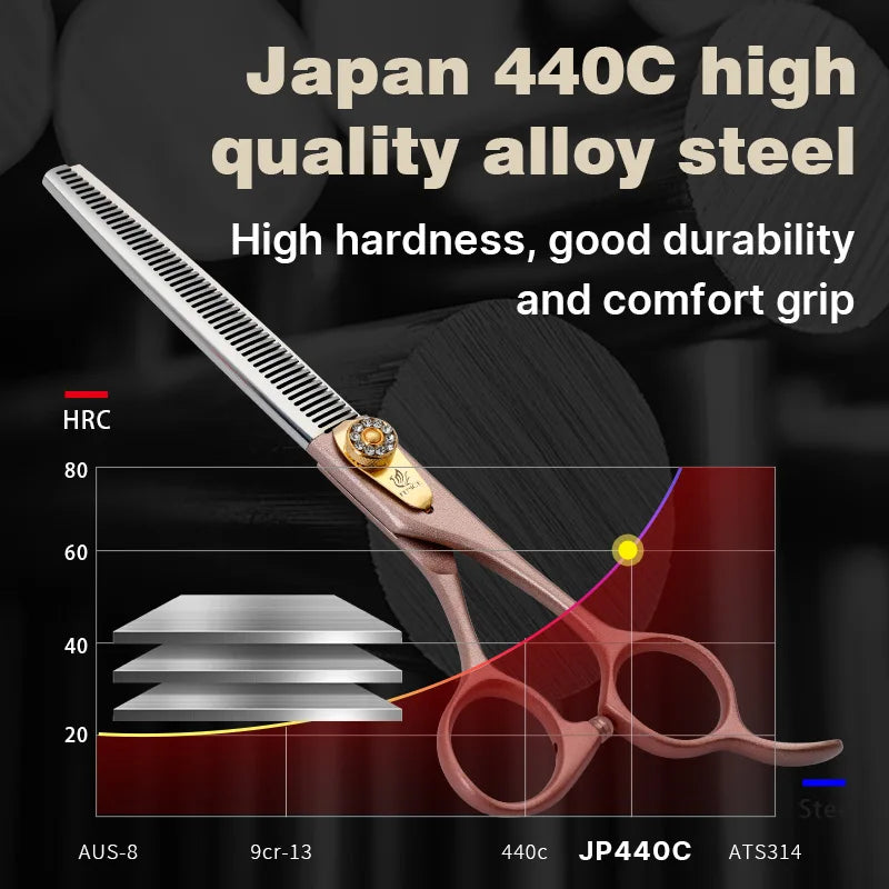 Fenice JP440C Pet Grooming Thinning Scissors