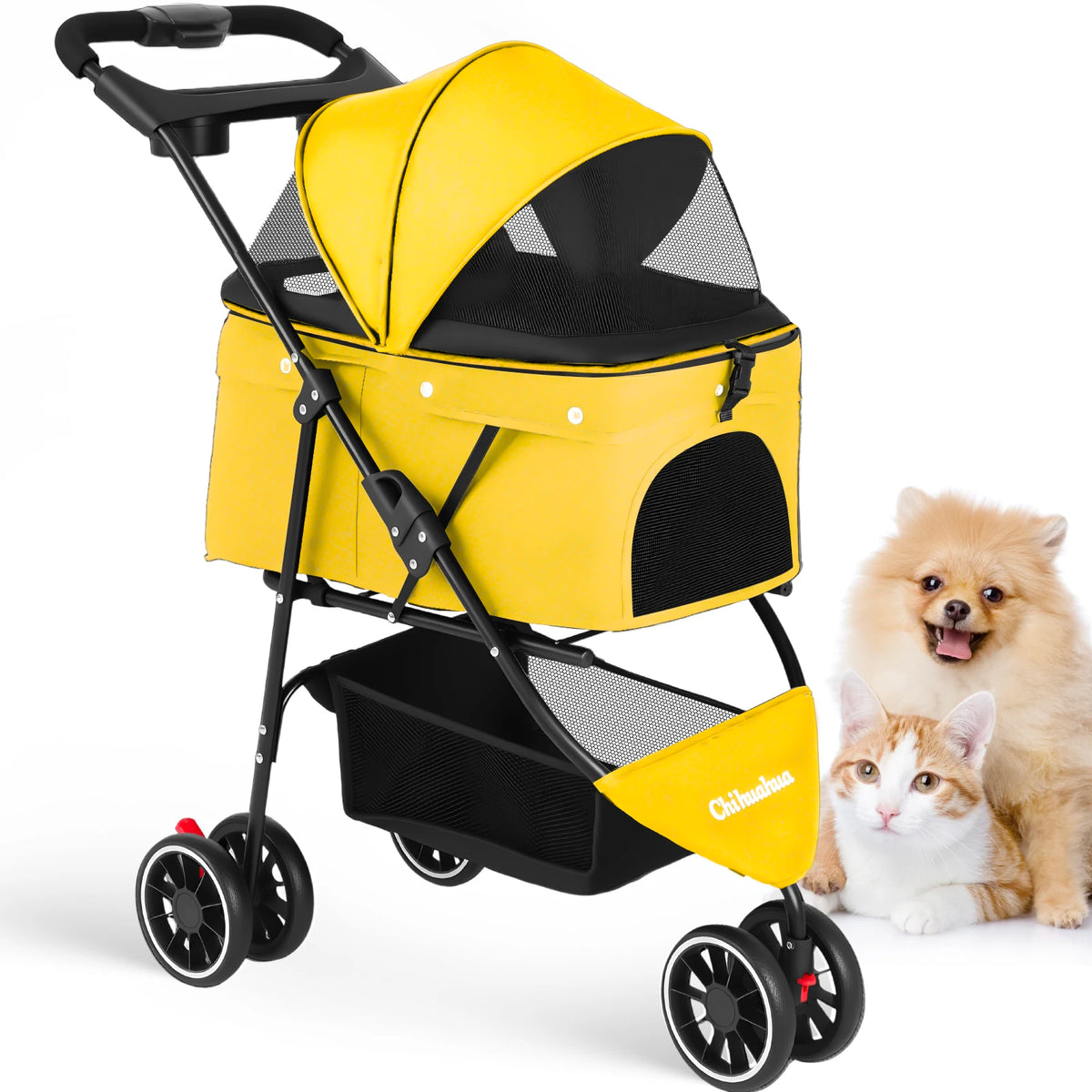 Chihuahua Pet Stroller For Small Dogs And Cats