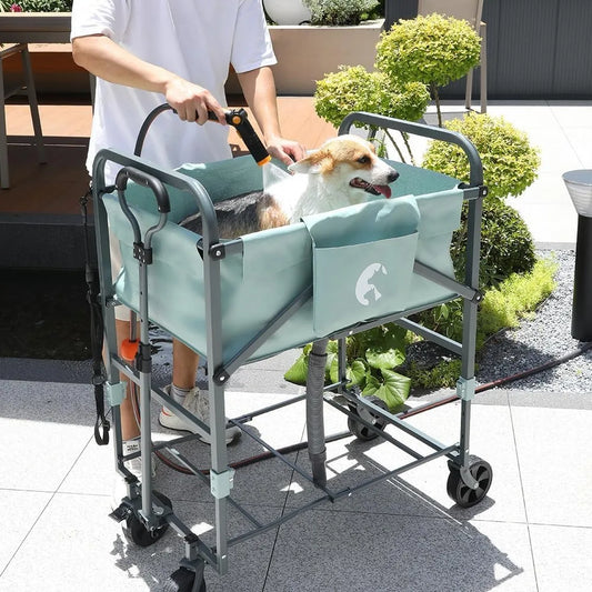 Garvee Portable Pet Grooming Bath Drying Rack