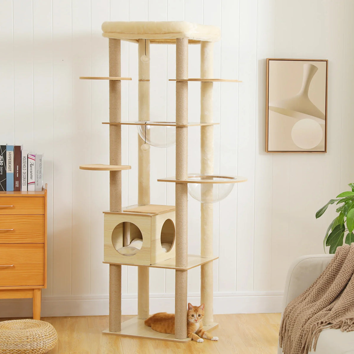 PAWZ Ro Multi Level Cat Tree Indoor Tower