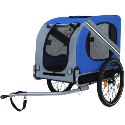 Foldable Pet Bicycle Trailer for Outdoor Adventures