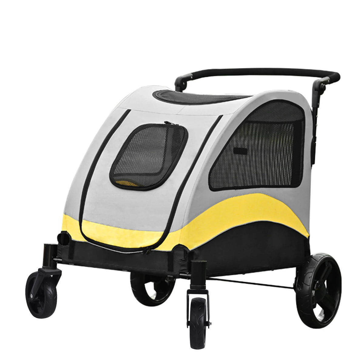 Foldable Breathable Dog and Cat Travel Stroller