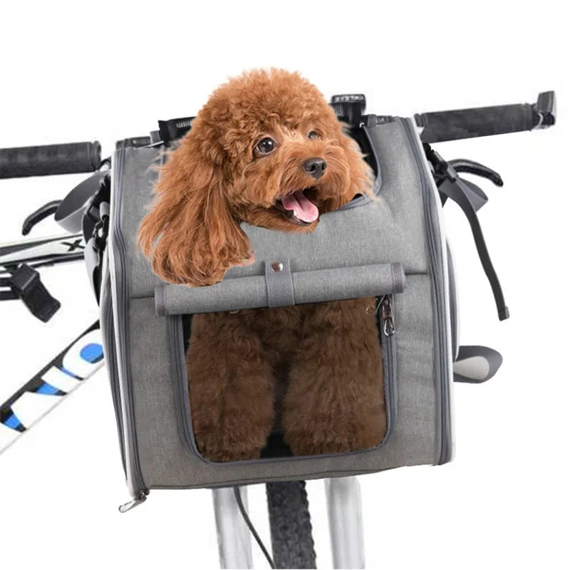 Expandable Cat Carrier Backpack for Travel and Biking