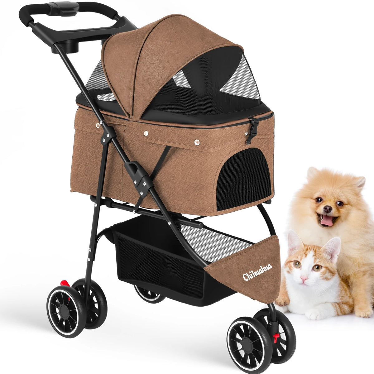 Chihuahua Pet Stroller For Small Dogs And Cats