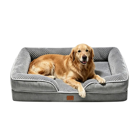 Washable Waterproof Memory Foam Orthopedic Dog Bed