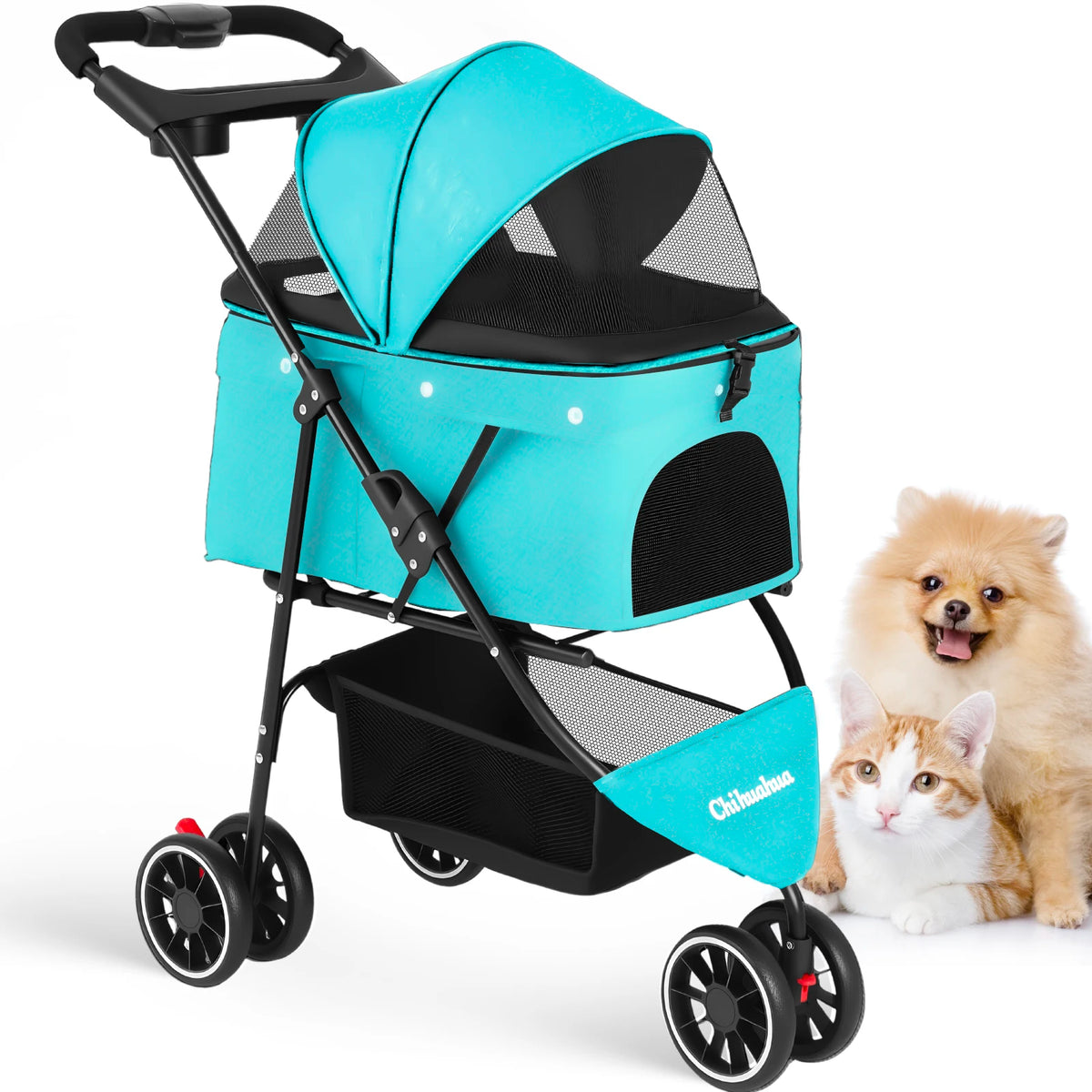 Chihuahua Pet Stroller For Small Dogs And Cats