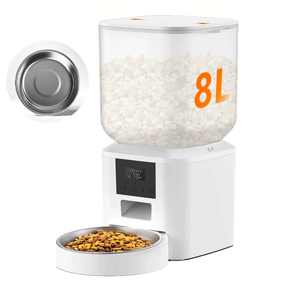 Nityers Automatic Cat Feeder With Voice Recorder