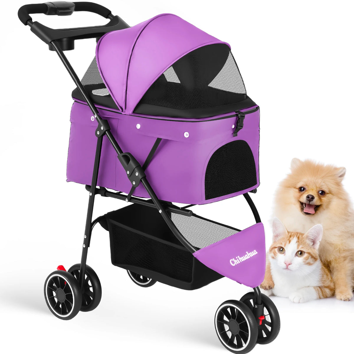 Chihuahua Pet Stroller For Small Dogs And Cats