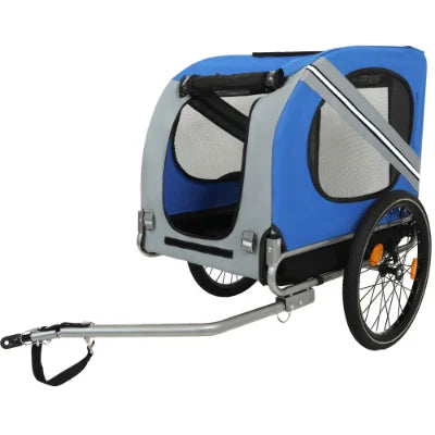 Foldable Pet Bicycle Trailer for Outdoor Adventures