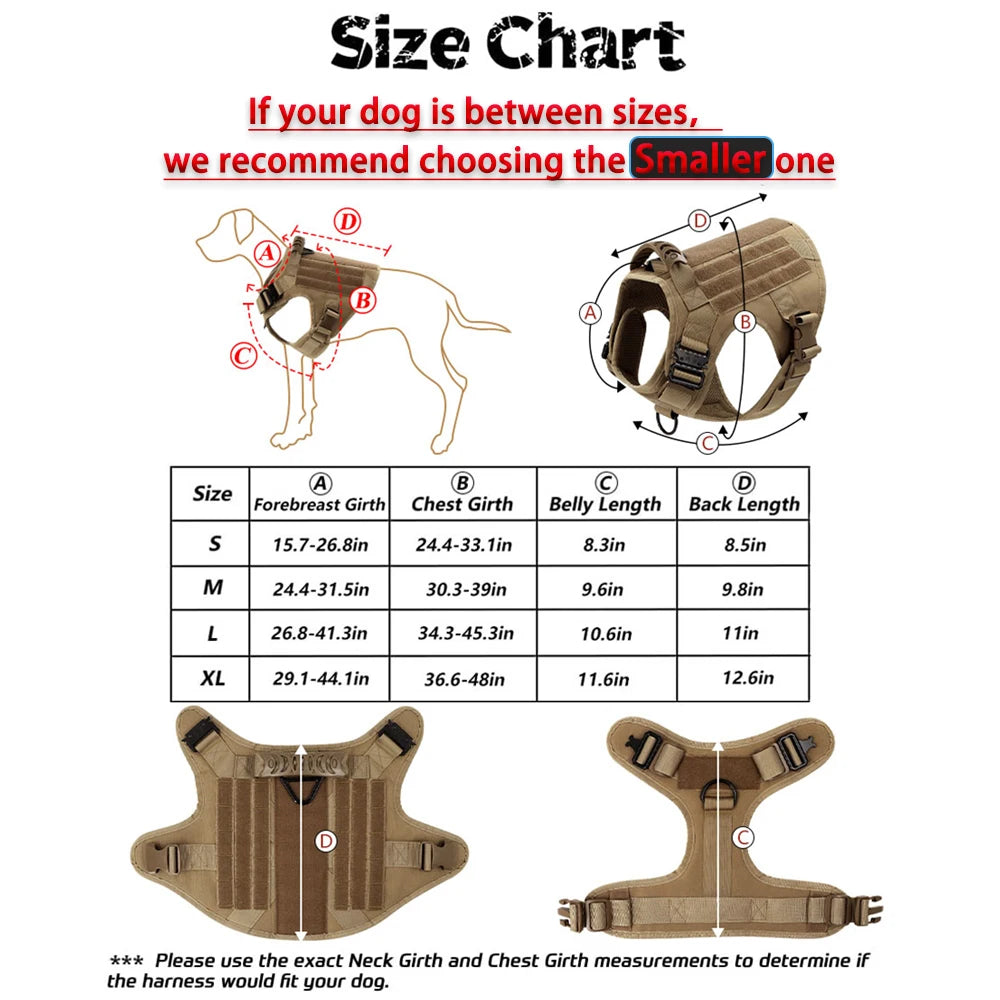 Nylon Dog Harness And Leash Set For Dogs