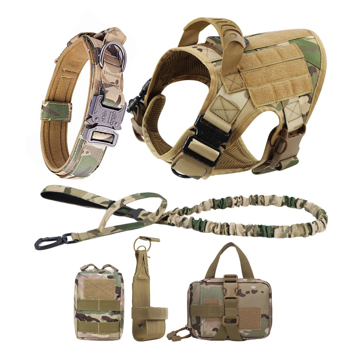 Nylon Dog Harness And Leash Set For Dogs