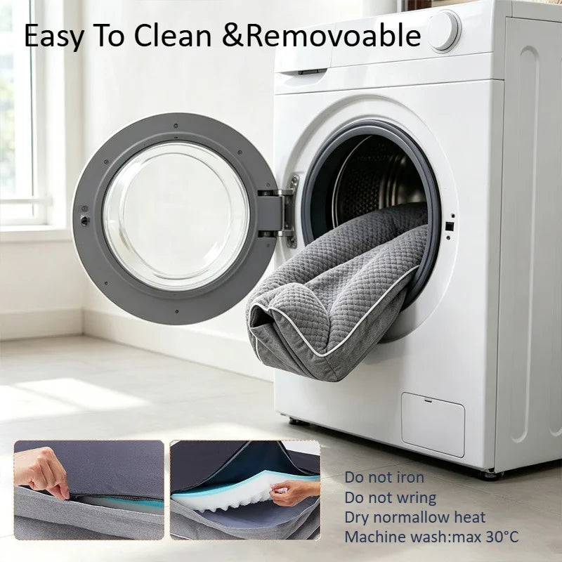 Washable Waterproof Memory Foam Orthopedic Dog Bed