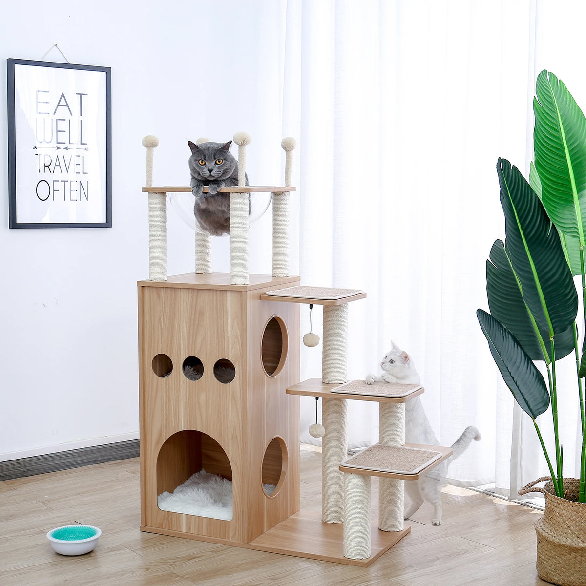 PAWZ Ro Multi Level Cat Tree Indoor Tower