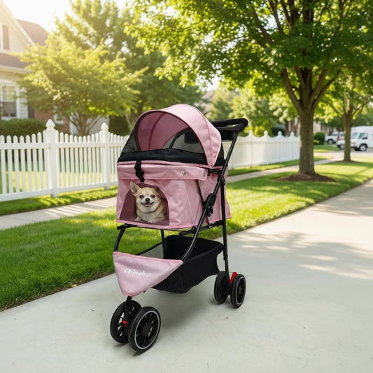 Chihuahua Pet Stroller For Small Dogs And Cats