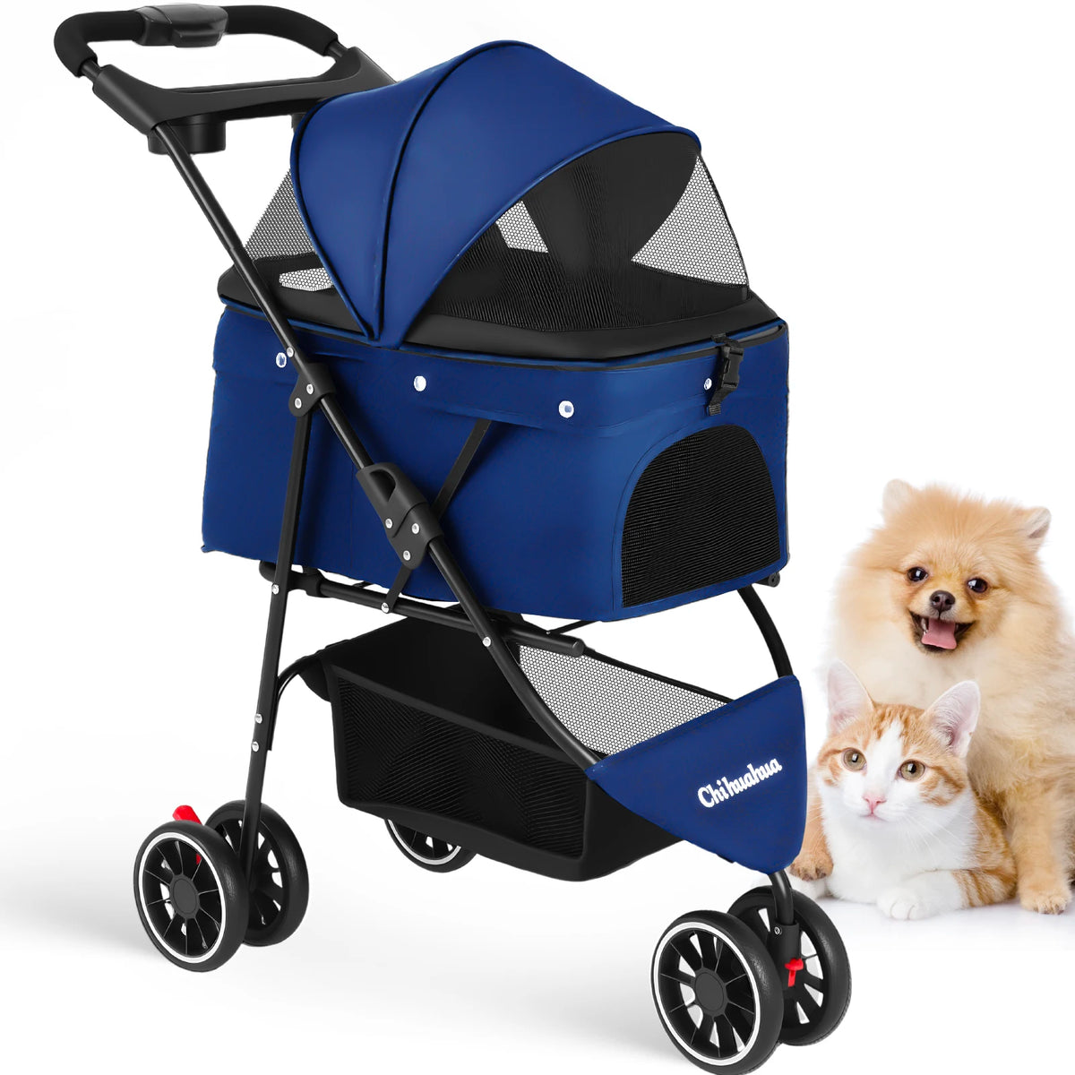 Chihuahua Pet Stroller For Small Dogs And Cats