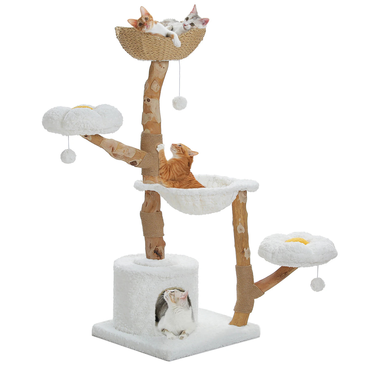 PAWZ Road CN Cat Tree Tower With Sisal Scratching Post
