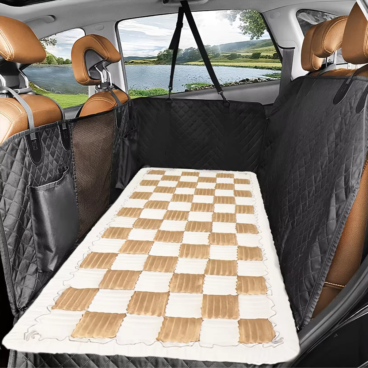 CWV Waterproof Washable Pet Car Seat Bed Mat
