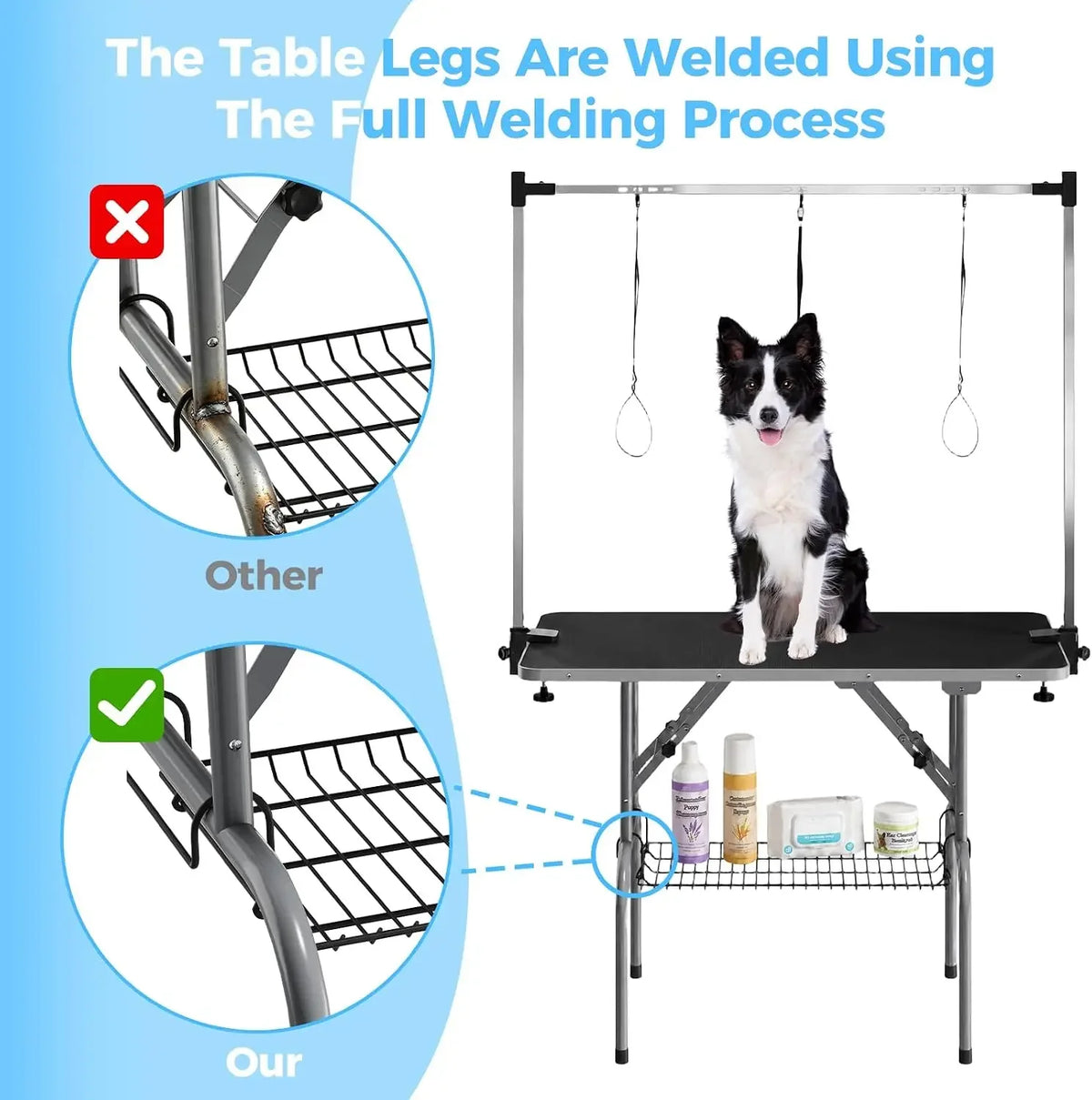 Garvee Professional Foldable Dog Grooming Table