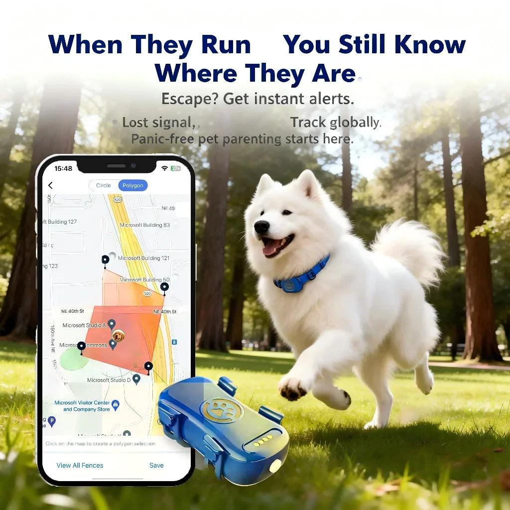 WANWAYTECH GPS Pet Tracker For Dogs And Cats