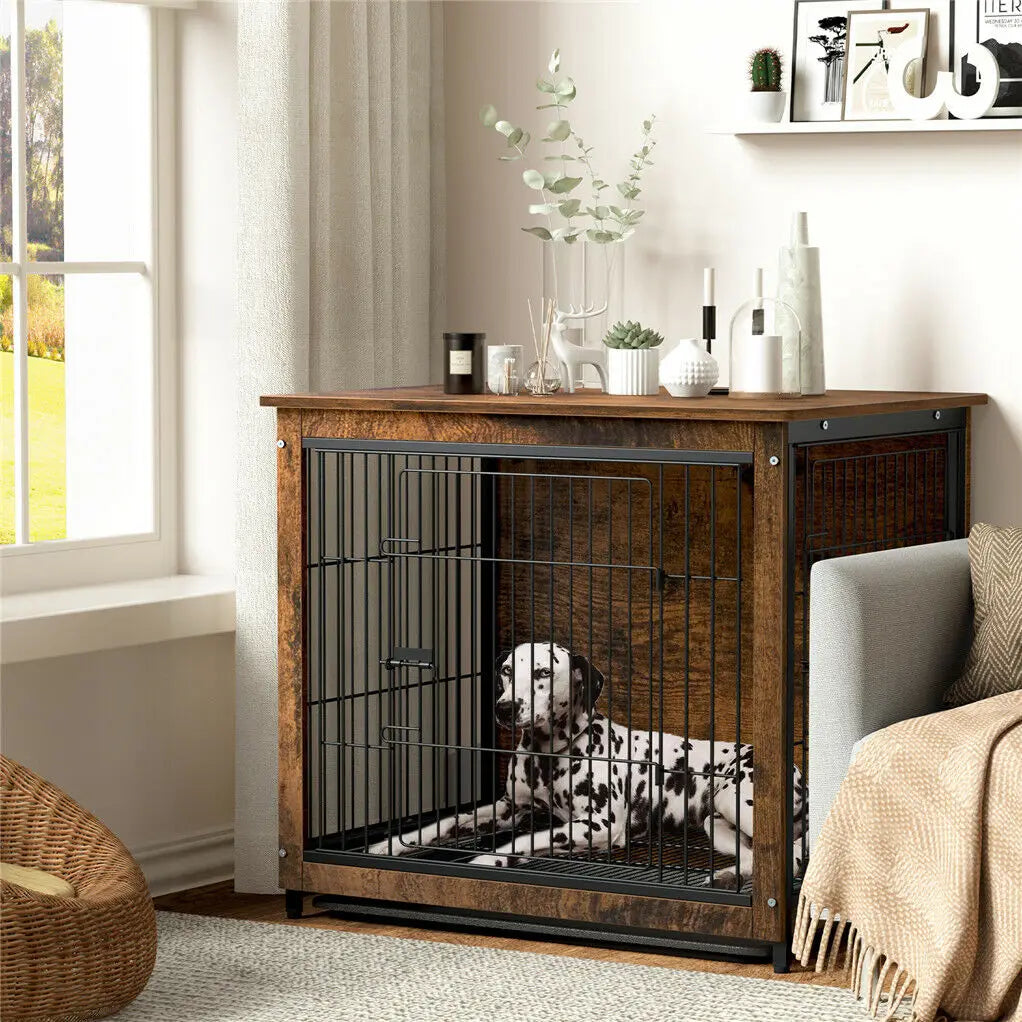 BINGOPAW Pet Cage Kennel With Removable Tray