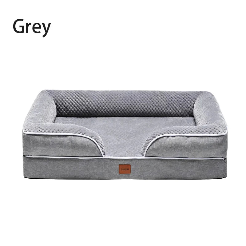 Washable Waterproof Memory Foam Orthopedic Dog Bed