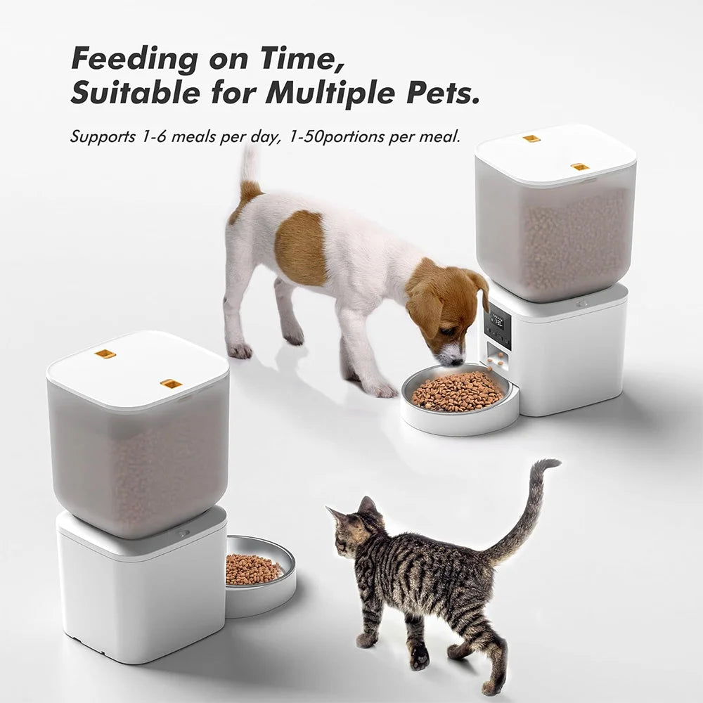 Nityers Automatic Cat Feeder With Voice Recorder