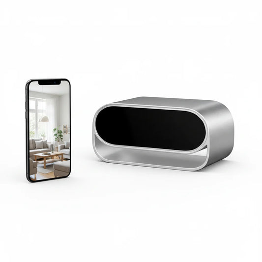 4K Ultra HD WiFi Clock Camera For Indoor Surveillance