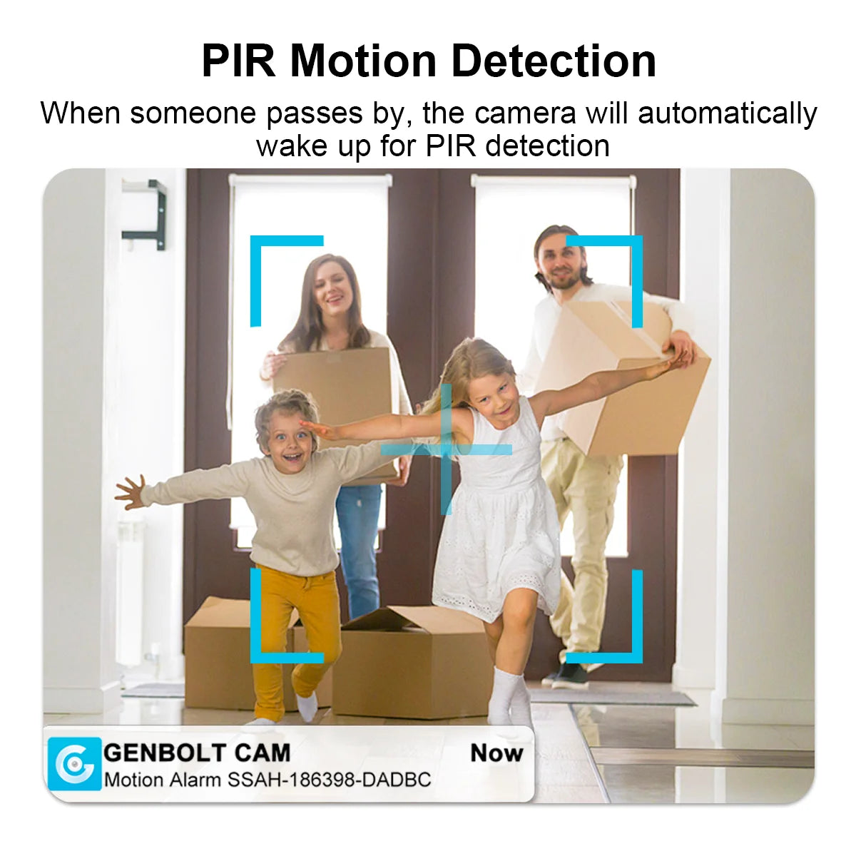 GENBOLT 2K WiFi Indoor Security Camera With PTZ