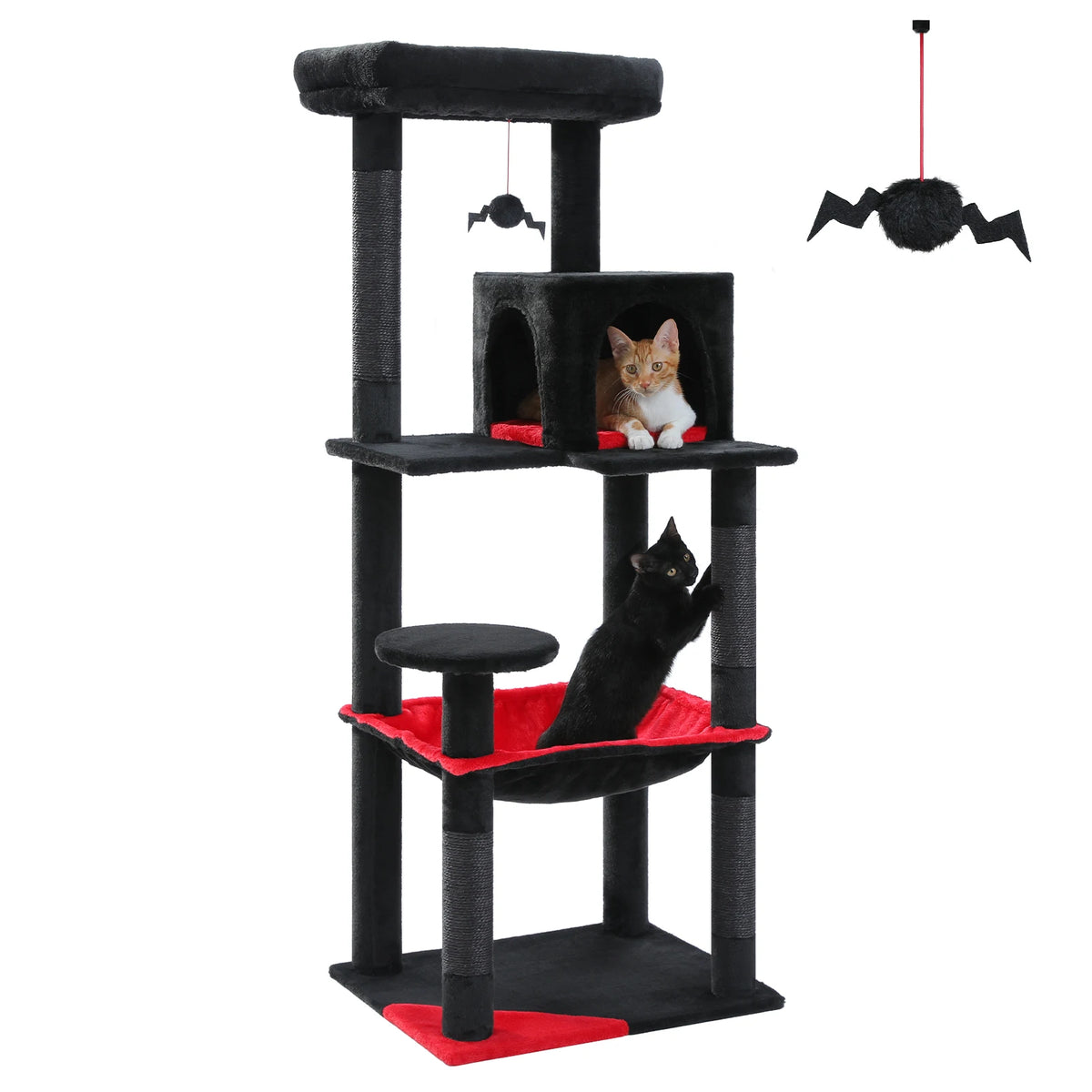 PAWZ Road Indoor Five Level Cat Tree for Large Cats