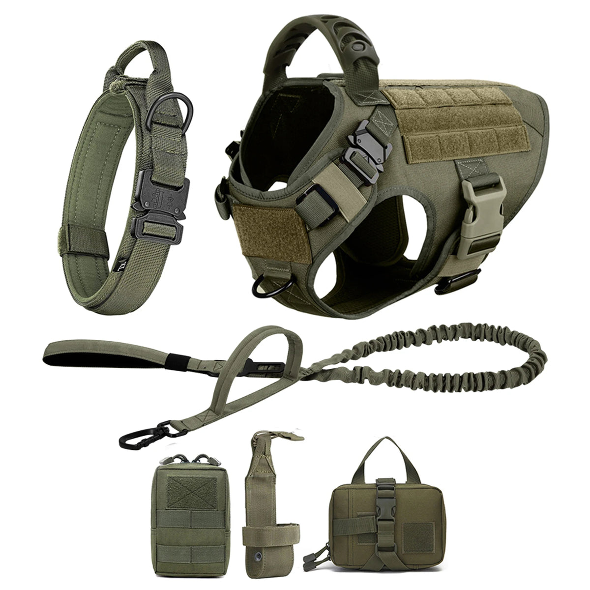 Nylon Dog Harness And Leash Set For Dogs
