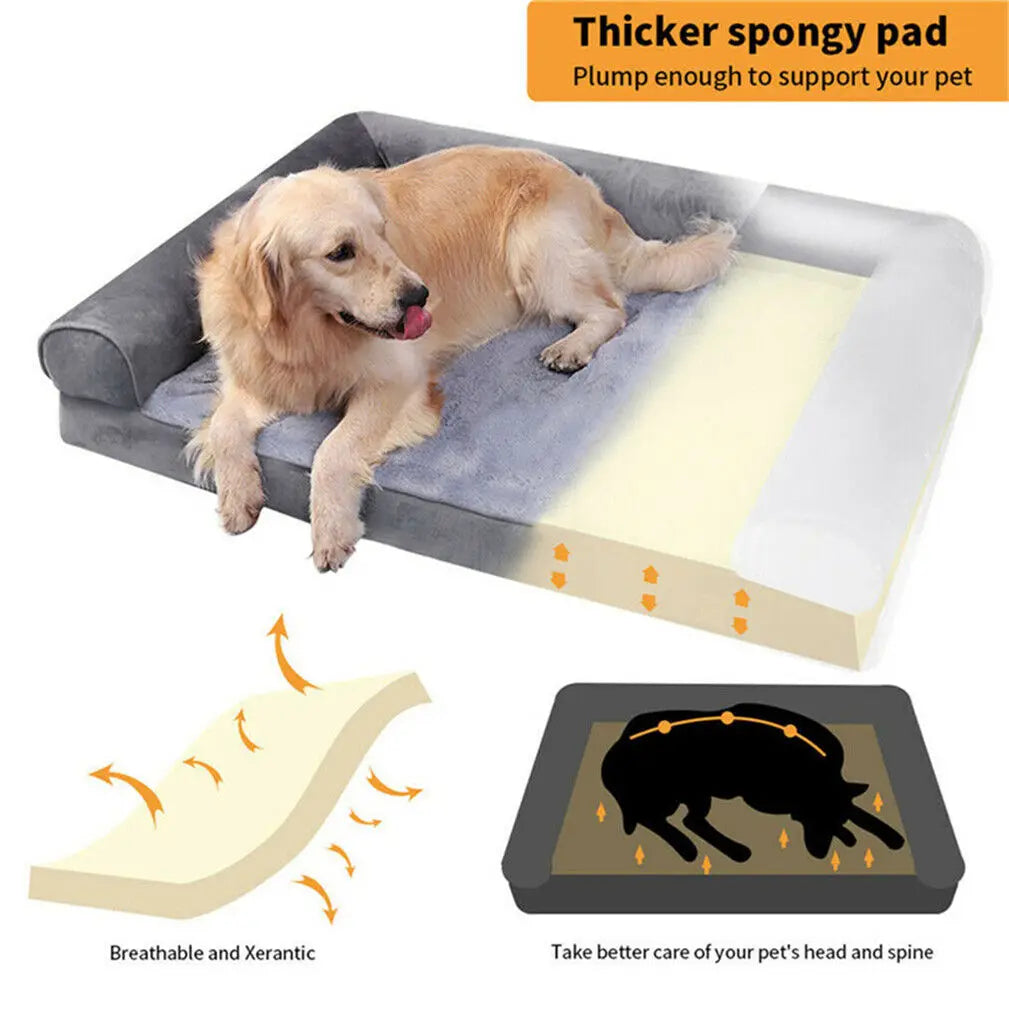 BINGOPAW Orthopedic Dog Bed With Washable Cover