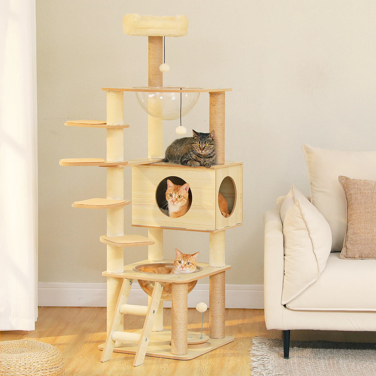 PAWZ Ro Multi Level Cat Tree Indoor Tower